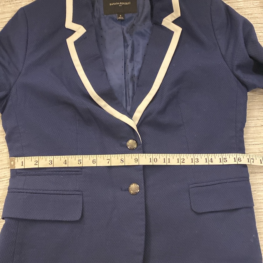 Banana Republic navy jacket - Picture 7 of 8